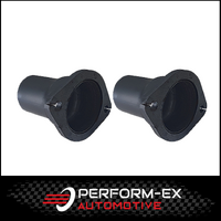3" - 2.5" REDUCER 2 BOLT FLANGE PLATE MILD STEEL (PAIR)