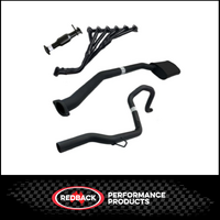 EXTRACTORS, HI FLOW CAT, 2.5" CATBACK WITH REAR HOTDOG FITS FORD FALCON EA EB ED EF EL AU 4.0L 6CYL SEDAN