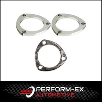 3.5" (89MM) X 3 BOLT FLANGE PLATE KIT (304 STAINLESS STEEL)
