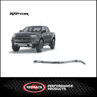 REDBACK 3" 409 STAINLESS STEEL DPF BACK EXHAUST SYSTEM FITS FORD RANGER RAPTOR PX III 2.0L BI-TURBO 10/2018-5/2022