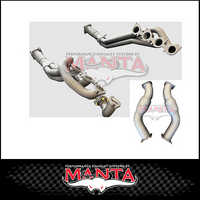 MANTA 1 7/8" 4 INTO 1 EXTRACTORS & CATS KIT FITS FORD MUSTANG FM S550 5.0L V8 (FX-218KIT)