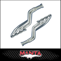 MANTA CERAMIC COATED EXTRACTORS FIT HOLDEN HQ HJ HX HZ WB 5.0L 304 V8 CONVERSION (FX-303HPC-S)