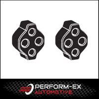 2 X EXHAUST HANGER RUBBER MOUNTS FITS HOLDEN COMMODORE VN VP VR