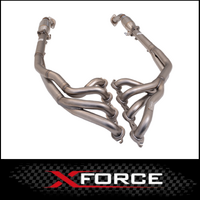 XFORCE 409 STAINLESS STEEL TRI Y HEADERS 1 5/8" & HIGH FLOW 2.5" METALLIC CATS FITS HOLDEN COMMODORE VT VU VX VY VZ 5.7L 6.0L SEDAN/WAGON/UTE