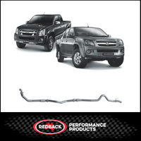REDBACK 3" 409 STAINLESS STEEL TURBO BACK EXHAUST SYSTEM FITS HOLDEN COLORADO RC 3.0L 7/2008-5/2012