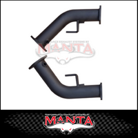 DPE BY MANTA RACE PIPES/CAT DELETES FITS HOLDEN COMMDORE VE VF 6.0L 6.2L V8 SEDAN/WAGON/UTE (HOLC128-RP3)
