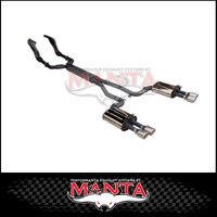 DPE BY MANTA ENGINE BACK STAINLESS STEEL EXHAUST FITS HOLDEN COMMDORE VE VF 6.0L 6.2L V8 SEDAN/WAGON (HOLK128S-134)