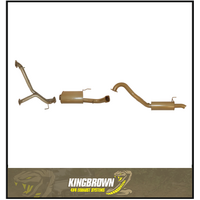 KING BROWN 3" CAT BACK EXHAUST SYSTEM FITS TOYOTA LANDCRUISER UZJ100R 4.7L V8 1998-2007 (KB12028-XXMR)