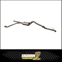 KING BROWN 3" CAT BACK EXHAUST SYSTEM FITS NISSAN PATROL Y62 5.6L V8 2012-ON