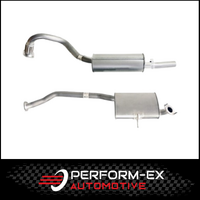 HOLDEN COMMODORE VN/VG/VP/VR WAGON/UTE 3.8L V6 STANDARD CENTRE & REAR MUFFLER (M6177-6178)