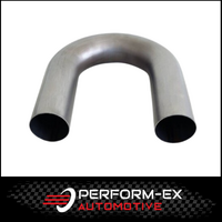 1.75" 44MM X 180 DEGREE MANDREL BEND MILD STEEL EXHAUST PIPE
