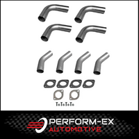 2" 51MM MILD STEEL MANDREL BEND KIT (4 x 90 4 x 45)