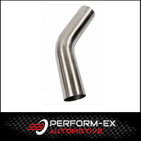 3" 76MM X 60 DEGREE MANDREL BEND 304 STAINLESS STEEL EXHAUST PIPE (MB30060-304B)