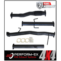 PERFORM-EX 3" DPF BACK PIPE ONLY EXHAUST SYSTEM FITS MITSUBISHI TRITON MQ MR 2.4L 4N15 4CYL 3/2015-12/2023 (MI252-PO)