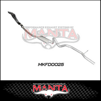 MANTA ENGINE BACK EXHAUST SYSTEM FITS FORD FAIRLANE NA NC 4.0L 6CYL (MKFD0025)