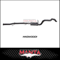 MANTA 3" CAT BACK EXHAUST SYSTEM FITS GWM TANK 300 2.0L 4CYL 2023-ON (MKGW0001)