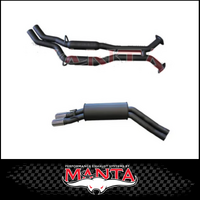 MANTA CAT BACK EXHAUST SYSTEM FITS HOLDEN COMMODORE VT VX VY VZ 5.7L 6.0L V8 SEDAN (MKHN0116)
