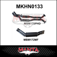MANTA CAT BACK EXHAUST SYSTEM FITS HSV COMMODORE VY 5.7L V8 SEDAN (MKHN0133)