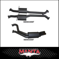 MANTA 3" DUAL CATBACK EXHAUST SYSTEM FITS HOLDEN COMMODORE VU VY VZ 5.7L 6.0L V8 UTE (MKHN0238)