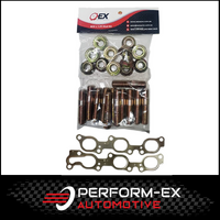 EXHAUST MANIFOLD GASKET, STUD & NUT KIT FITS TOYOTA LANDCRUISER FZJ79R 4.5L 1FZ