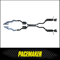 PACEMAKER HEADERS, CATS AND 3" CATBACK EXHAUST SYSTEM FITS JEEP GRAND CHEROKEE WK2 TRACKHAWK 6.4L SUPERCHARGED V8 2018-2021 (PP2655-52)