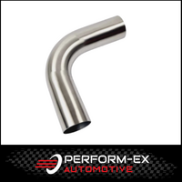 2.25" 57MM X 90 DEGREE MANDREL BEND 304 STAINLESS STEEL EXHAUST PIPE (SSB22590-304)