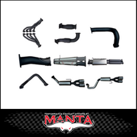 MANTA ENGINE BACK EXHAUST SYSTEM WITH QUAD TIPS FITS CHEVROLET SILVERADO 1500 ZR1 6.2L V8 (SSMKCH0010)