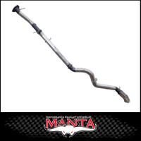 MANTA 4" STAINLESS STEEL DPF BACK EXHAUST SYSTEM FITS FORD EVEREST NEXT GEN 3.0L V6 2022-ON (SSMKFD0302)