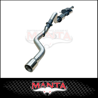MANTA 3" STAINLESS STEEL CAT BACK EXHAUST SYSTEM FITS GWM CANNON ALPHA UTE 2.0L TURBO PETROL HYBRID 4/2024-ON (SSMKGW0011)