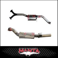 MANTA 3" CATBACK EXHAUST SYSTEM FITS HOLDEN COMMODORE VZ 3.6L V6 SEDAN (SSMKHN0104)