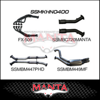 MANTA ENGINE BACK EXHAUST SYSTEM FITS HOLDEN COMMODORE VT VX VY VZ 5.7L 6.0L V8 SEDAN (SSMKHN0400)