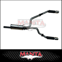MANTA 3" STAINLESS STEEL CAT BACK EXHAUST WITH REAR MUFFLERS FITS RAM 1500 DS 5.7L V8 1/2017-ON (SSMKRA0013)
