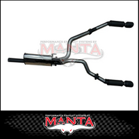 MANTA 3" STAINLESS STEEL CAT BACK EXHAUST WITH REAR MUFFLERS FITS RAM 1500 DS 5.7L V8 1/2017-ON (SSMKRA0019)