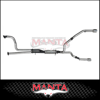 MANTA 3" STAINLESS STEEL CAT BACK EXHAUST FITS RAM 1500 DT TRX 6.2L SUPERCHARGED V8 (SSMKRA0021)