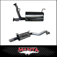 MANTA 3" STAINLESS STEEL CAT BACK EXHAUST SYSTEM FITS TOYOTA LANDCRUISER UZJ200R 2007-2012 (SSMKTY0085)