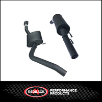 REDBACK 2.5" CATBACK EXHAUST SYSTEM WITH REAR MUFFLER FITS HOLDEN COMMODORE VT VX VU VY V6 WAGON/UTE