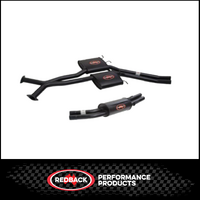 REDBACK TWIN 2.5" CATBACK MUFFLER/MUFFLER EXHAUST SYSTEM FITS HOLDEN COMMODORE VT VX VY VZ SEDAN V8