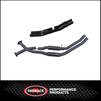 REDBACK TWIN 2.5" CATBACK HOTDOG/STRAIGHT TAILPIPE EXHAUST SYSTEM FITS HOLDEN COMMODORE VT VX VY VZ SEDAN V8