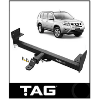 TAG HEAVY DUTY TOWBAR & WIRING KIT (2000KG) FITS NISSAN X-TRAIL T30 WAGON 6/2001-12/2007 (T4D518-K201)