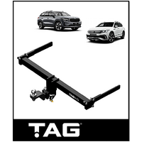TAG TOWBAR & WIRING KIT (2500KG) FITS VOLKSWAGEN TIGUAN AD1 WAGON 5/2016-10/2024 (T7PA27-K201)