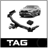 TAG HEAVY DUTY TOWBAR & WIRING KIT (2000KG) FITS TOYOTA KLUGER GSU70R GSU75R 3/2021-ON (T7T809-K201)