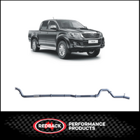 REDBACK 3" 409 STAINLESS STEEL EXHAUST SYSTEM FITS TOYOTA HILUX KUN26R N70 2005-2015