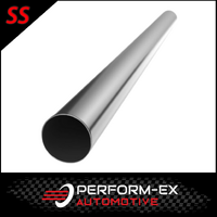 1.25" INCH (32MM) 304 GRADE STAINLESS STEEL EXHAUST PIPE TUBE 1 METRE