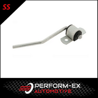 UNIVERSAL EXHAUST SWIVEL BRACKET 2 HOLES 10MM ROD (304 STAINLESS STEEL)