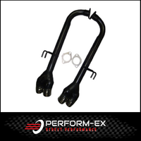 HOLDEN COMMODORE VE/VF LATE UTE SS/SV6 12/2011-ON 3" TAILPIPES WITH DUMP TIPS
