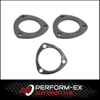 2" (51MM) X 3 BOLT FLANGE PLATE KIT (MILD STEEL)