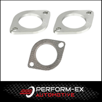 3.5" (89MM) X 2 BOLT FLANGE PLATE KIT (STAINLESS STEEL)