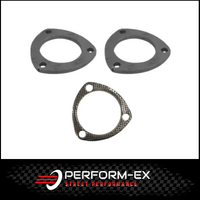 3" (76MM) X 3 BOLT FLANGE PLATE KIT (MILD STEEL)