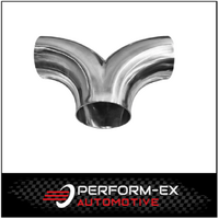 PERFORM-EX 4" (101MM) 304 STAINLESS STEEL Y-PIPE (YP400-304TB)
