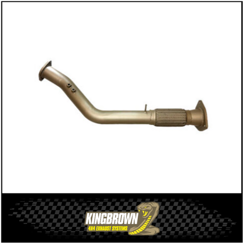 KING BROWN DPF DELETE PIPE FITS FORD RANGER NEXT GEN 3.0L V6 6/2022-ON - NO CAT (1842)